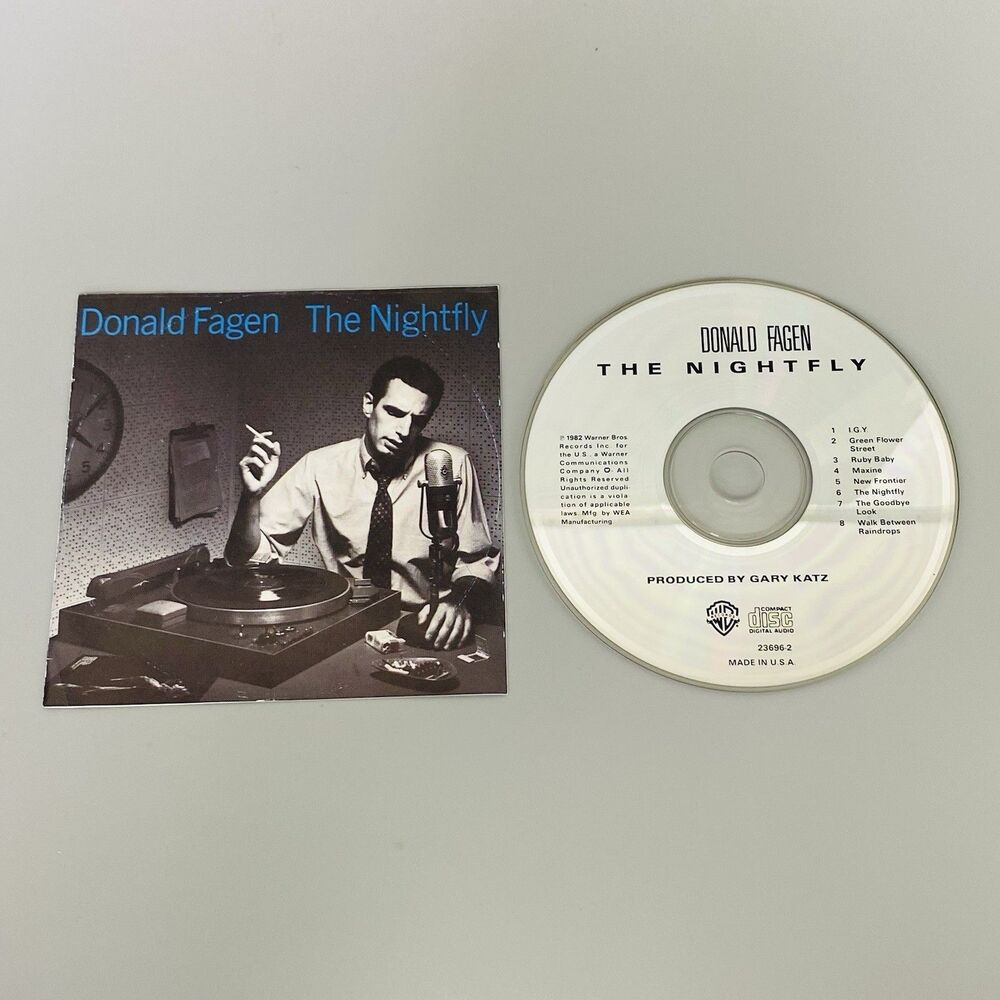 Donald Fagen The Nightfly CD 1982 Warner Bros Jazz Rock Classic Album